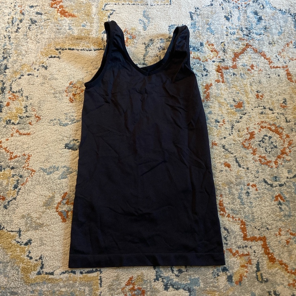 Black Sleeveless Tank Top
